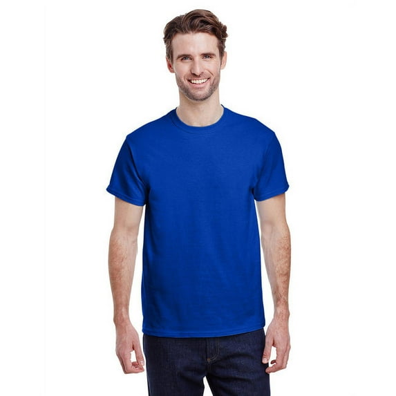 Gildan G500 Adult Unisex Royal Heavy Cotton T-Shirts, 3 Pack in Size L