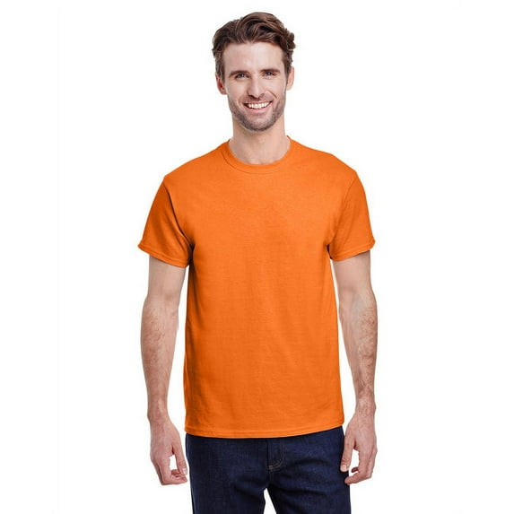 Gildan G500 Adult Unisex S Orange Heavy Cotton T-Shirts, in Size 3XL
