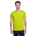 thumbnail image 1 of Gildan G500 Adult Unisex Safety Green Heavy Cotton T-Shirts, 3 Pack in Size 3XL, 1 of 3