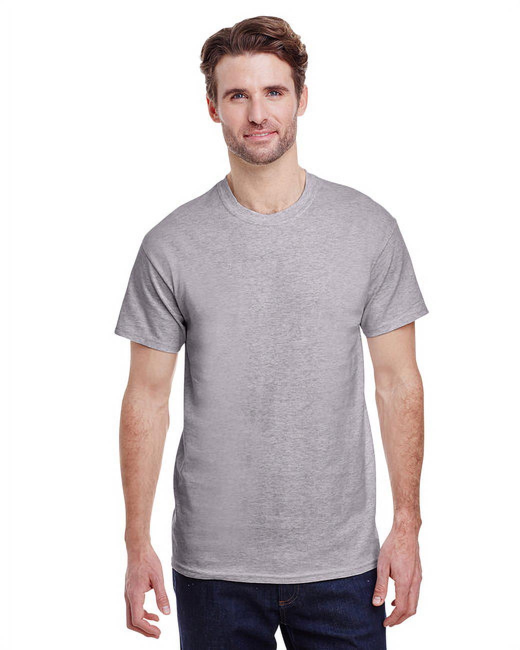 GI5000, Heavy Cotton Adult T-shirt (Sport Grey) ○ Gildan