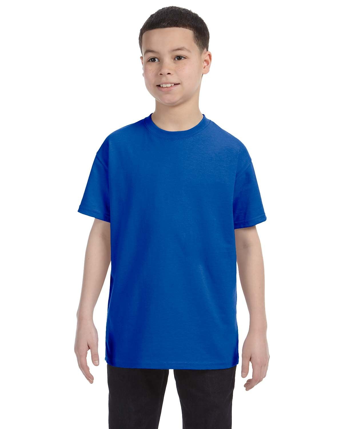 Gildan G500B Youth Heavy Cotton T-Shirt (6 Pack) - Walmart.com