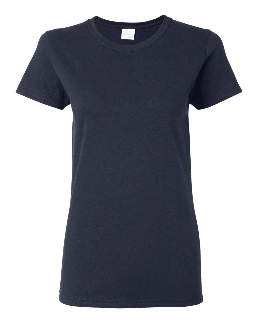 Gildan Ladies Heavy Cotton Missy Fit T-Shirt - 5.3 Oz., 100% Cotton, Natural Color, Multiple Sizes