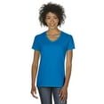 thumbnail image 1 of Gildan G500VL Ladies Heavy Cotton 100% Cotton V-Neck T-Shirt, 1 of 4