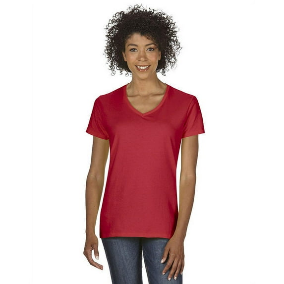 Gildan G500VL Ladies Heavy Cotton V-Neck T-Shirt