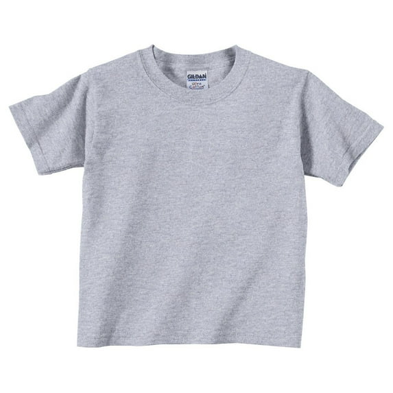 Gildan G510P Toddler Heavy Cotton T-Shirt, Sport Grey, 2T, Pack Of 2, Boys Tshirts