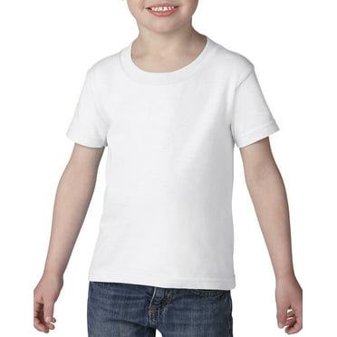Gildan Unisex Kids’ Crewneck Tee with Short Sleeves, White - Walmart.com