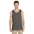 thumbnail image 1 of Gildan G520 Heavy Cotton Tank Top, Graphite Heather, XS, Pack 12, Mens Tank Tops, 1 of 1