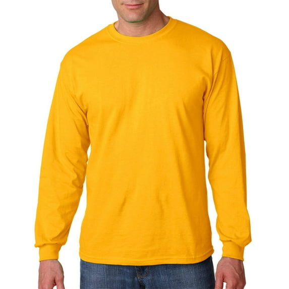 Gildan G5400 Adult Heavy Taped Jersey T-Shirt -Gold-2X-Large