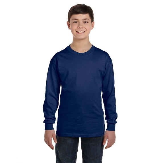 Youth Heavy Cottonâ„¢ Long-Sleeve T-Shirt