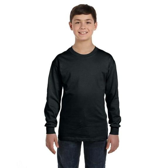Youth Heavy Cottonâ„¢ Long-Sleeve T-Shirt