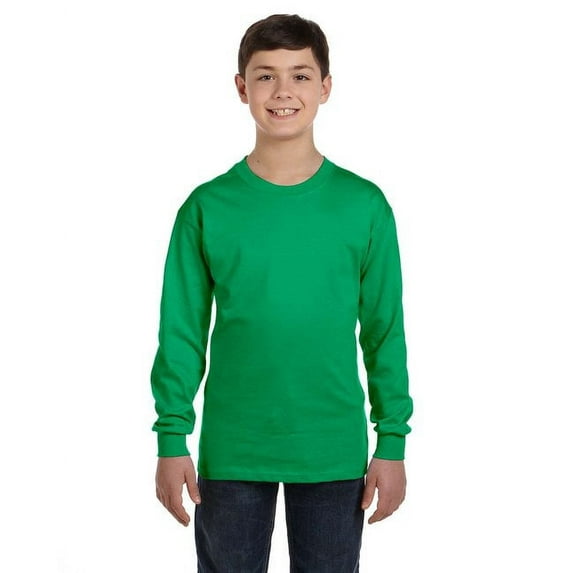 Gildan G540B Youth Heavy Cotton Long-Sleeve T-Shirt