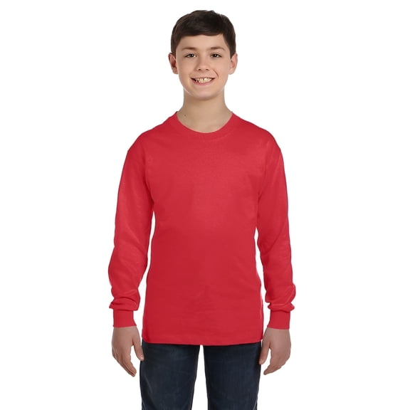 Gildan G540B Youth Heavy Cotton Long-Sleeve T-Shirt