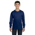 thumbnail image 1 of Gildan G540B Youth Heavy Cotton Long-Sleeve T-Shirt, 1 of 3