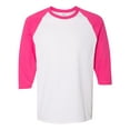 thumbnail image 1 of Gildan Heavy Cotton Raglan Three-Quarter Sleeve T-Shirt Unisex, 1 of 1