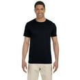 thumbnail image 1 of Gildan G640 Adult Softstyle T-Shirt, Black, L, Pack Of 6, Mens T-Shirts, 1 of 1