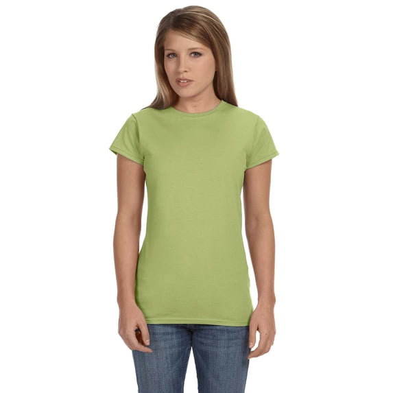 Gildan G640L Ladies' Softstyle Fitted T-Shirt, Kiwi, M