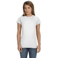 thumbnail image 1 of Gildan G640L Ladies' Softstyle Fitted T-Shirt, White, 2X, Pack Of 3, Juniors Activewear, 1 of 1