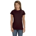thumbnail image 1 of Gildan G640L Ladies' Softstyle Fitted T-Shirt, Dark Chocolate, L, 1 of 4