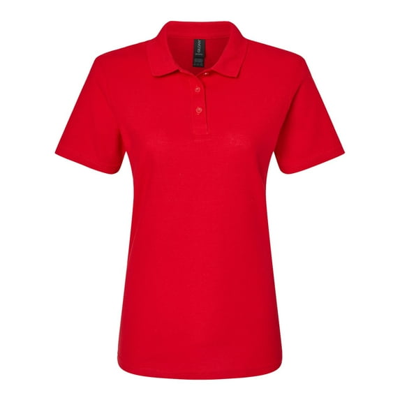 Gildan G648L Ladies Softstyle Double Pique Polo