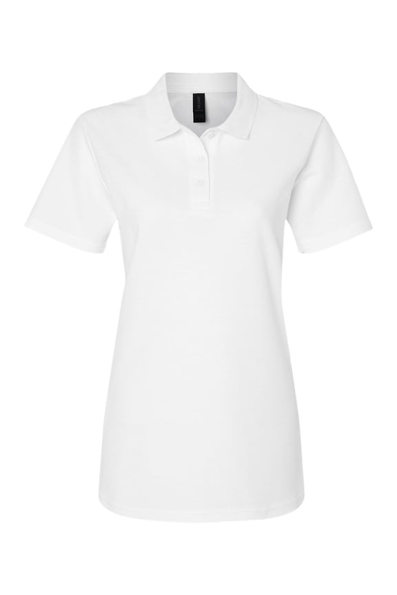 G648L Ladies Softstyle Double Pique Polo