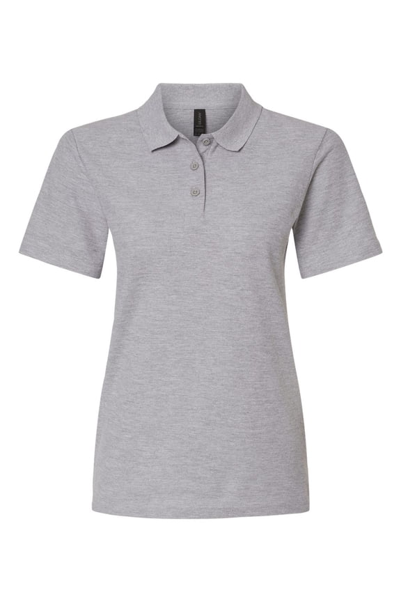 G648L Ladies Softstyle Double Pique Polo