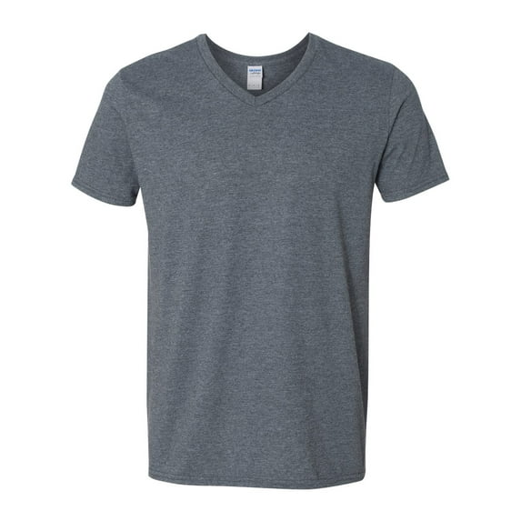 Gildan G64V Adult Softstyle 4.5 oz. V-Neck T-Shirt (2 PACK)