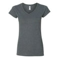 thumbnail image 1 of Gildan G64VL Ladies' SoftStyle 4.5 oz. Fitted V-Neck T-Shirt (2 PACK), 1 of 1