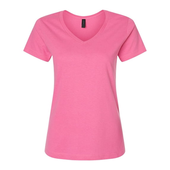 Gildan G64VL Ladies' SoftStyle 4.5 oz. Fitted V-Neck T-Shirt