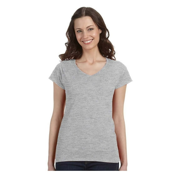 Gildan G64Vl Ladies' Softstyle Fitted V-Neck T-Shirt
