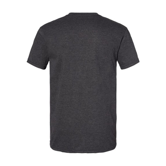 Gildan G670 Men's Softstyle CVC T-Shirt, PITCH BLACK MIST, L, Pack Of 3, Mens Workout Shirts