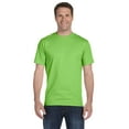 thumbnail image 1 of Gildan G800 Adult 50/50 T-Shirt, Lime, 5X, Pack Of 10, Mens Workout Shirts, 1 of 1