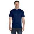 thumbnail image 1 of Gildan G800 Adult 50/50 T-Shirt, Navy, 3X, Pack Of 5, Mens Workout Shirts, 1 of 1