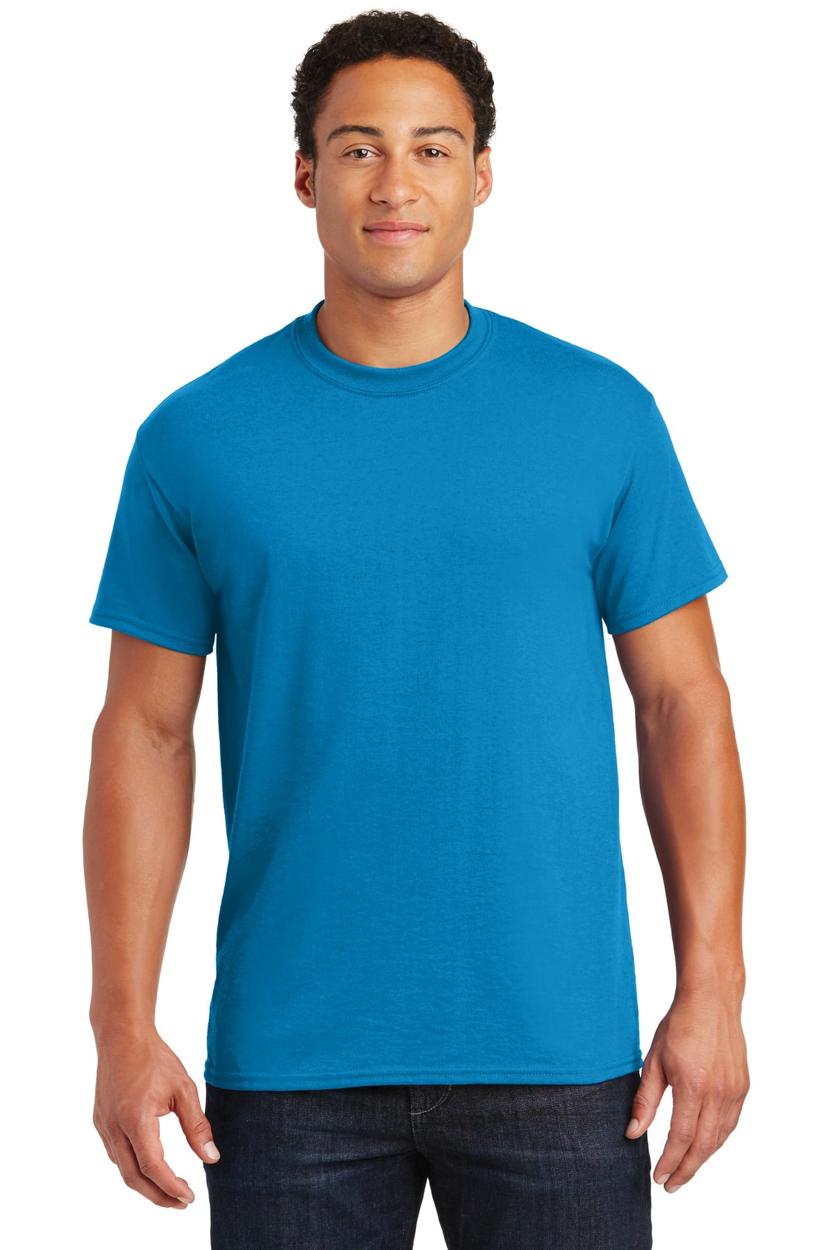 Gildan G800_AP Gd 5.6 Oz 50/50 Tee - Morado - Small