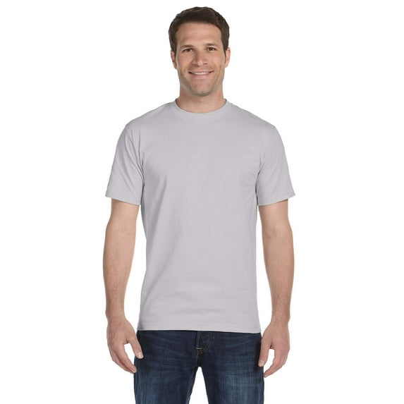 Gildan G800 Adult 50/50 T-Shirt, Sport Grey, XL, Pack Of 10, Mens Workout Shirts