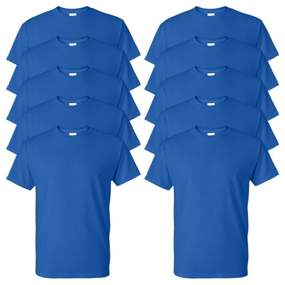 Gildan G800 Dryblend 50 Cotton/50 Poly T-Shirt, Pack Of 10