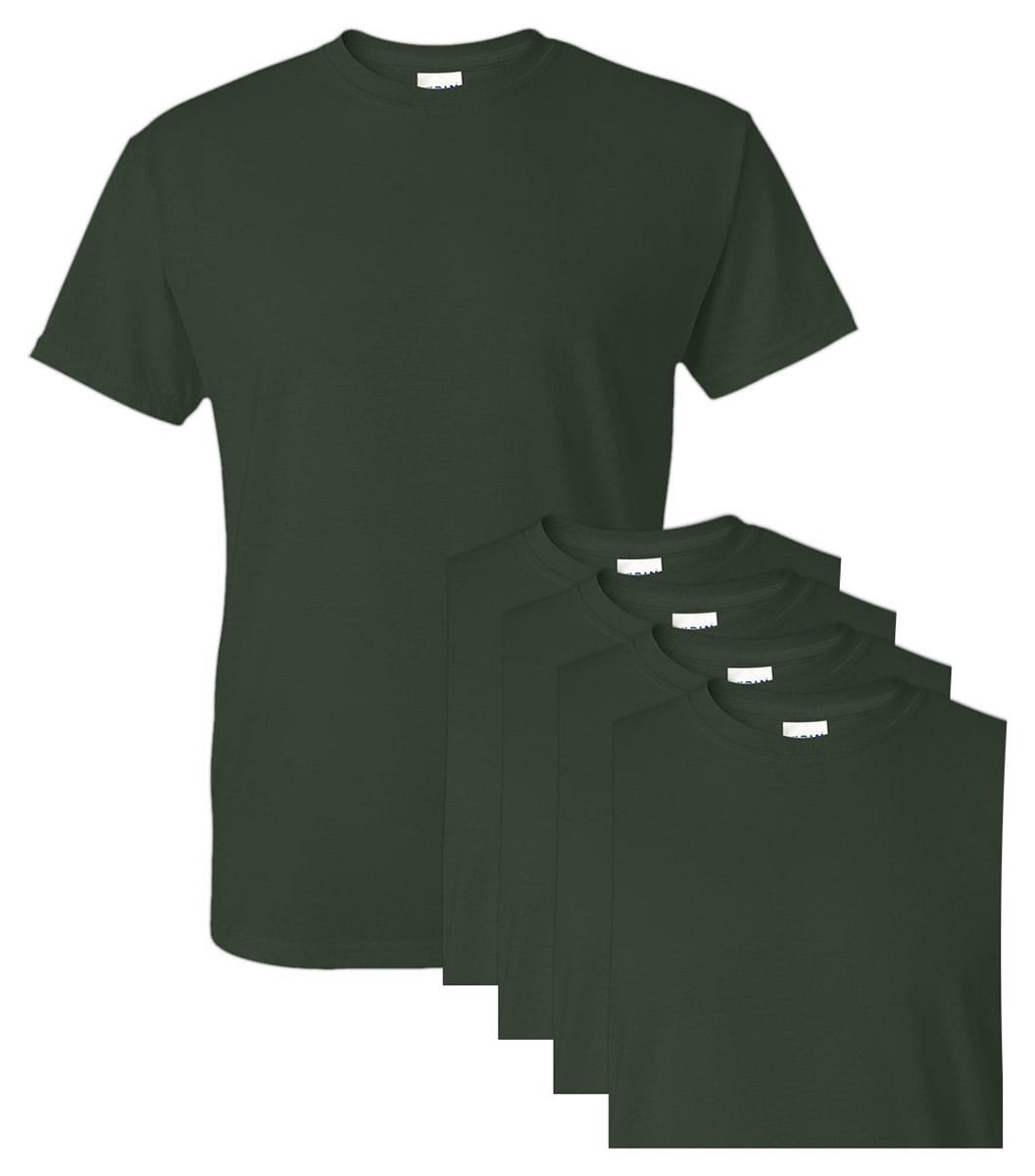 Gildan G Dryblend Cotton Poly T Shirt Pack Of Walmart Com