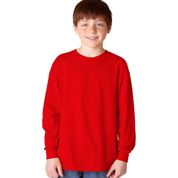 Gildan Gd 5400B Yth 5.3 Oz Hvy Ctn Ls
