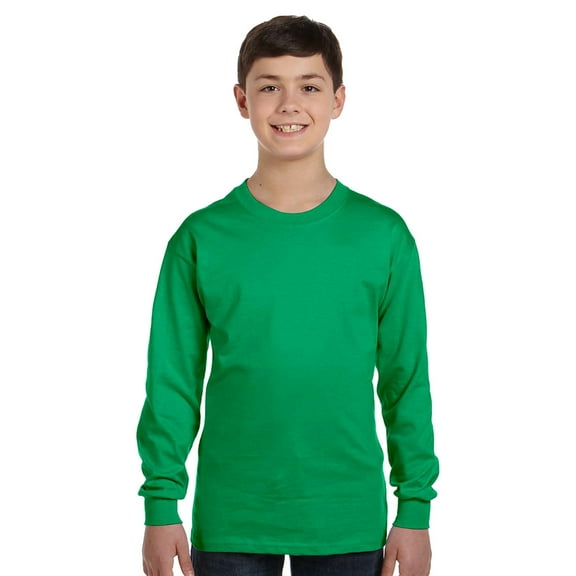 Gildan Gd 5400B Yth 5.3 Oz Hvy Ctn Ls