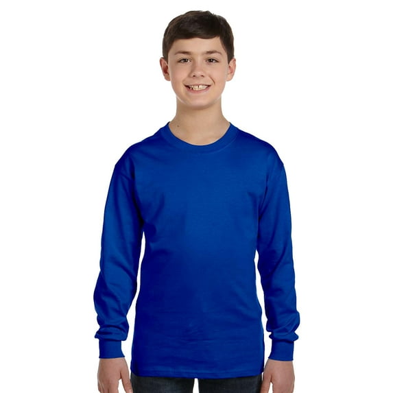 Gildan Gd 5400B Yth 5.3 Oz Hvy Ctn Ls
