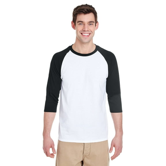 Gildan Gd 5700 Hvy Cttn 3/4 Slve Rgln