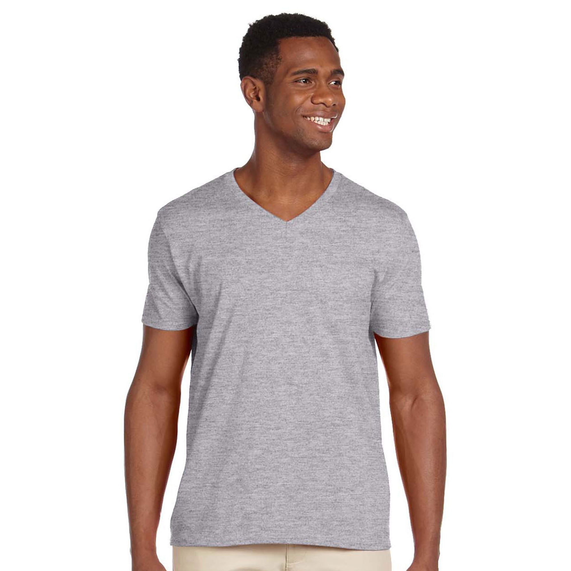 Gildan Gd 64V00 Softstyle Vee Neck - Walmart.com