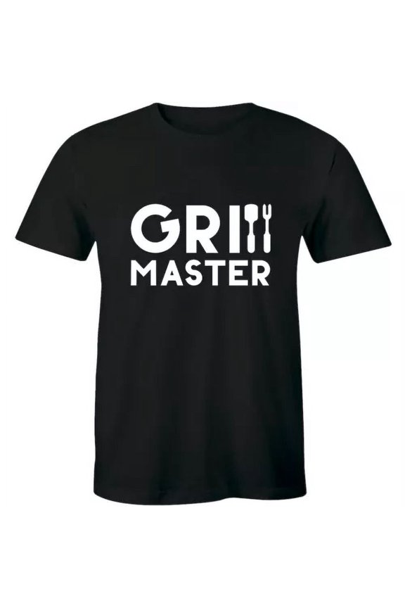 Grill Master- BBQ barbecue Dad Father Father's Day Grandpa Mens T-Shirt