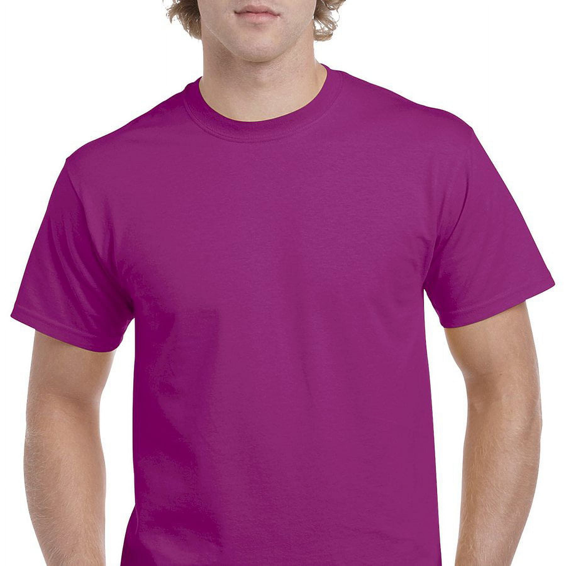 Tシャツ・カットソー NEEDLES Men T Shirts QV305PL Purple Amazon.com: Gildan Men's Double Needle Rib Knit T-Shirt