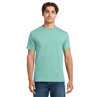 Gildan Hammer T-Shirt, Cotton Short Sleeve Shirt, Heavyweight Tee for Men, Chalky Mint, 2XL