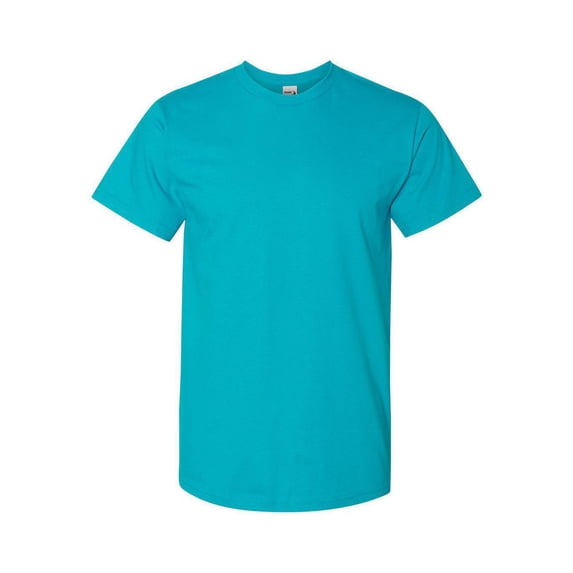 Gildan - Hammerâ„¢ T-Shirt - H000 - 5 Pack - Multi-Pack - Tropical Blue - Size: 3XL