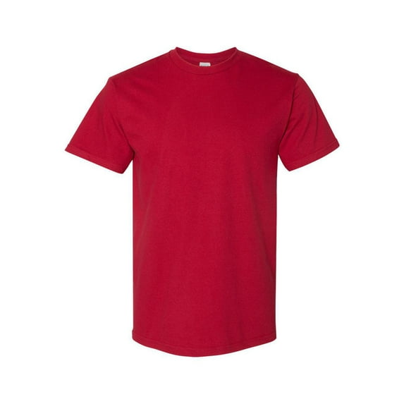 Gildan - Hammer T-Shirt - H000, SPRT SCARLET RED, XL, Pack Of 5, Mens Workout Shirts