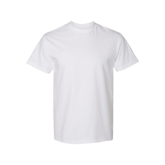 Gildan - Hammer T-Shirt - H000, WHITE, XL, Pack Of 5, Mens Workout Shirts