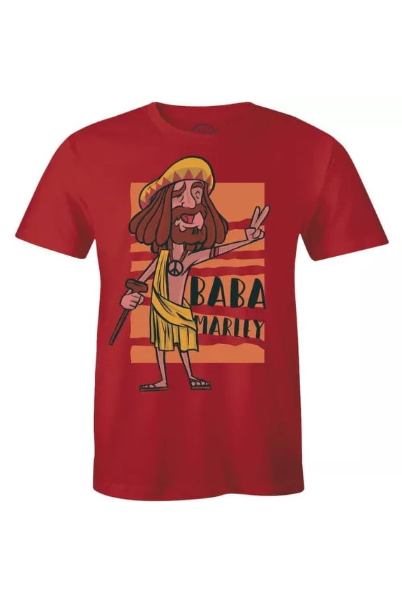 Happily Unmarried Black Baba Marley Best Shirt Gift Men's
