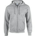 thumbnail image 1 of Gildan Heavy Blend  Adult Full Zip Hooded Sweatshirt Top, 1 of 5