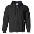 thumbnail image 1 of Gildan Heavy Blend  Adult Full Zip Hooded Sweatshirt Top, 1 of 5